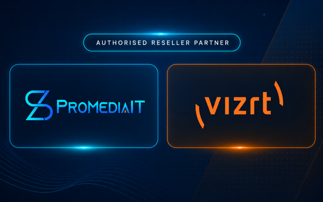 ProMediaIT Becomes an Authorised Vizrt Reseller