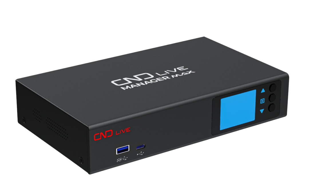 CNDLive Manager Max Bonding Server 4K Decoder
